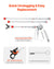 VEVOR Airless Paint Spray Gun and Hose Kit 3600PSI with Extension Rods Filters