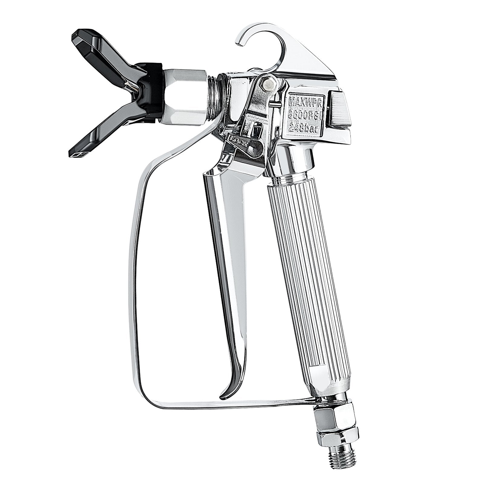VEVOR Airless Paint Spray Gun 3600PSI High Pressure Airless Spray Gun with 5Tips