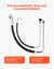 VEVOR Suction Hose Tube and Reflux Line Sets Airless Paint Sprayers Tool Part