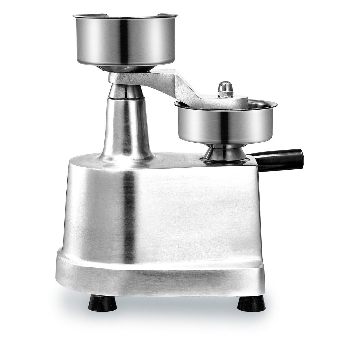 Commercial Burger Patty Maker, 100mm Hamburger Beef Patty Maker, Heavy Duty Food-Grade Stainless Steel Bowl Burger Press Machine, Kitchen Meat Forming Processor with 1000 Pcs Patty Papers