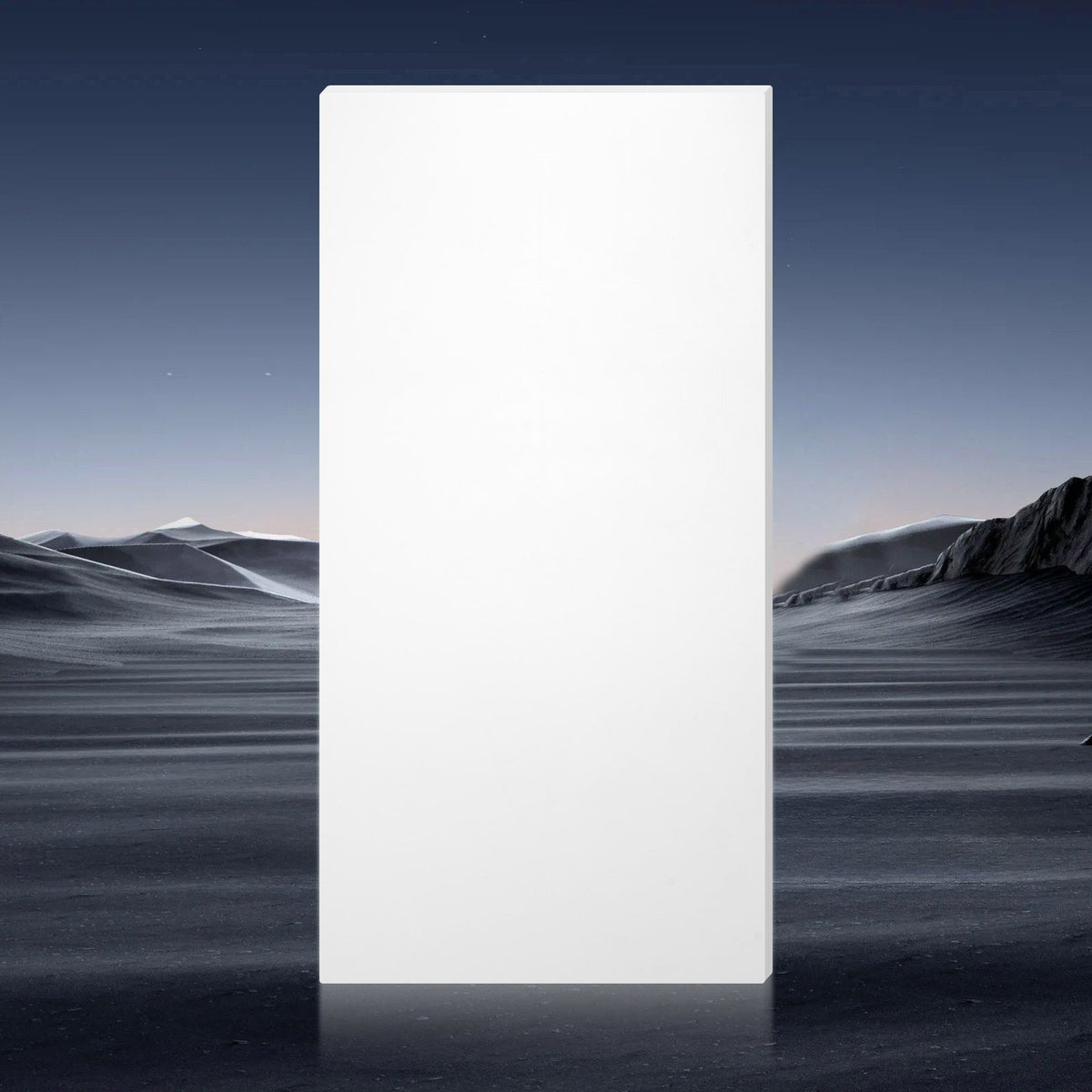 HDPE Plastic Sheet Board, 1 Pack High Density Polyethylene Sheet Plastic Panel, 610 x 1219 mm 13 mm Thick Customizable Plastic Panels, for DIY Crafts, Heavy Duty Industrial Equipment, White