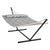 VEVOR Two Person Hammock with Stand Included Heavy Duty 480lb Capacity, Double Hammock with 12 FT Steel Stand and Portable Carrying Bag and Pillow, Freestanding Hammock for Outdoor Patio Yard Beach