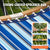 VEVOR Two Person Hammock with Stand Included, Double Hammock with Curved Spreader Bar and Detachable Pillow and Portable Carrying Bag, Perfect for Outdoor Freestanding Hammock, 480lb Capacity