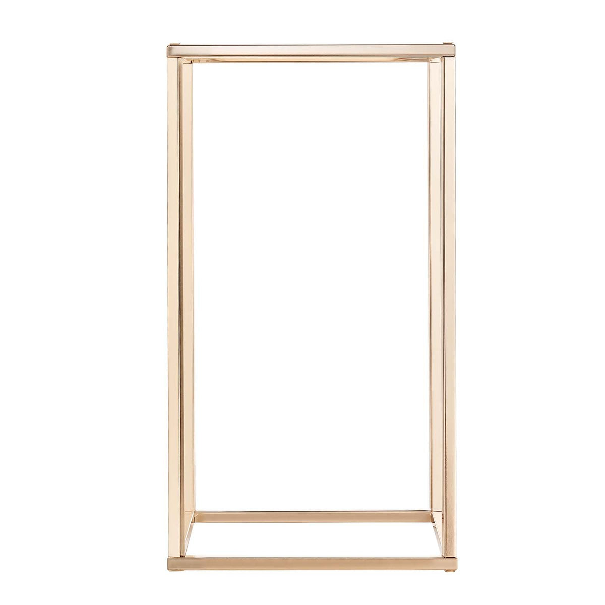 VEVOR Wedding Flower Stand, 10PCS 40cm Column Flower Stand, Floral Stands with Acrylic Laminate, Gold Rectangular Floral Display Rack for Wedding, Party, Birthday, Home,  Gold Centerpiece Stands