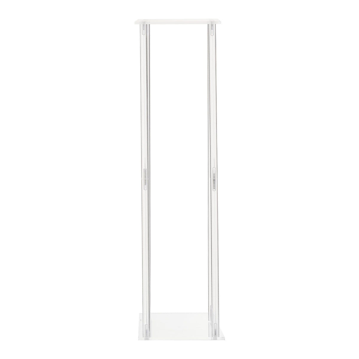 Wedding Flower Stand, 10PCS 80cm Column Flower Stand, Floral Stands with Acrylic Laminate, Cylindrical Cubic Floral Display Rack for Wedding, Party, Birthday, Home, Centerpiece Stands
