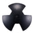 VEVOR River Anchor, 12 LBS Boat Anchor Cast Iron Black Vinyl-Coated with Shackle, Marine Grade Mushroom Anchor for Boats Up To 10 ft, Impressive Holding Power in River and Mud Bottom Lakes