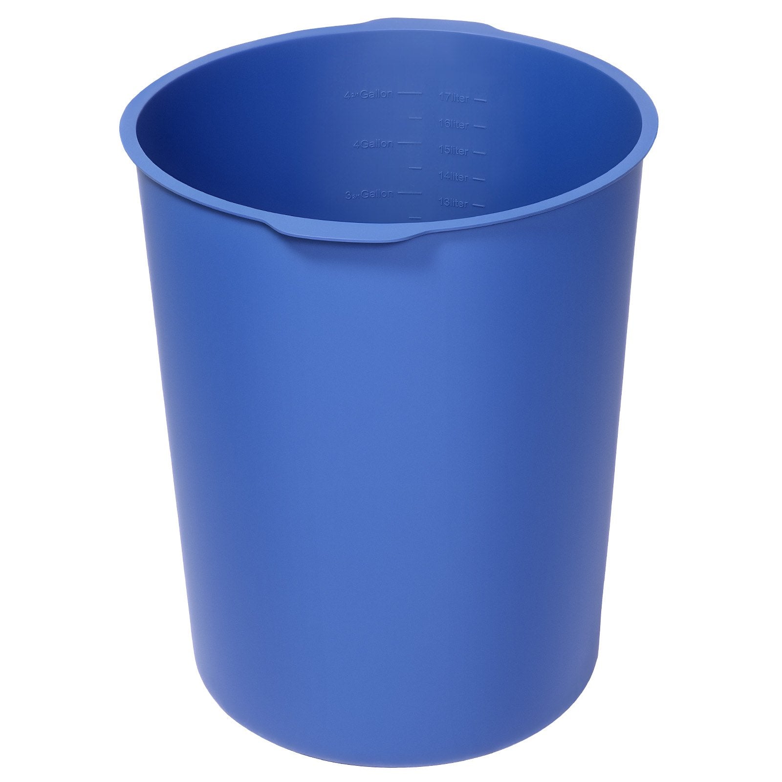 VEVOR 18.9L Bucket Liner for Concrete Mix, Reusable Silicone Mortar Bucket Liner for Thinset Paint Concrete Epoxy Mixing, Heavy-duty Grout Mixer Insert Tool with Graduated Measurements, Blue