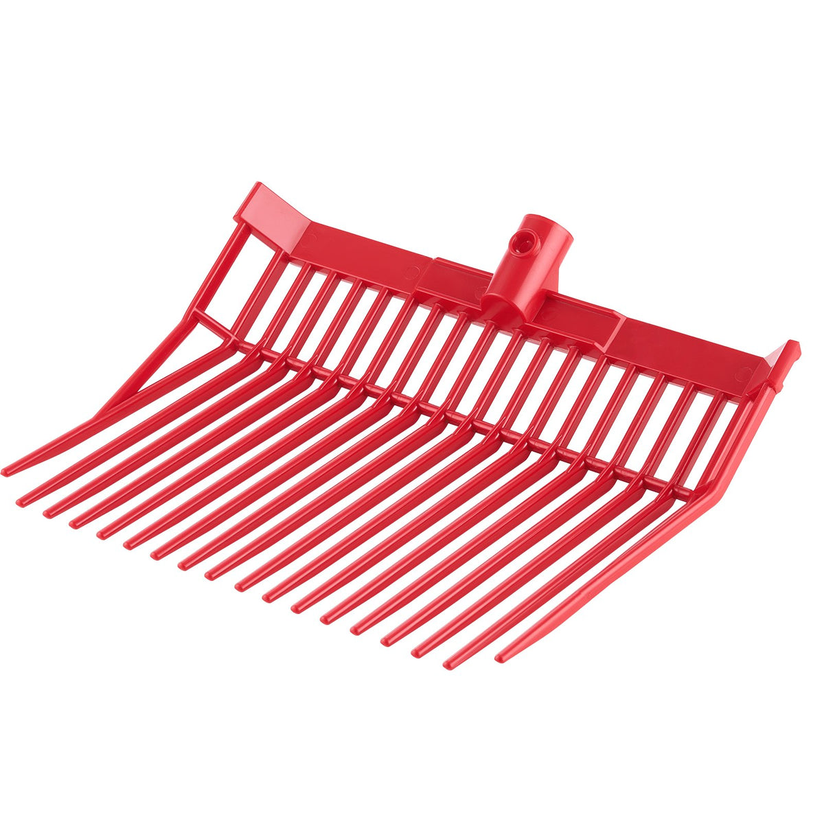 VEVOR 6Pcs Manure Fork Replacement Head 18 Tine Horse Stable Mulch Fork Heads