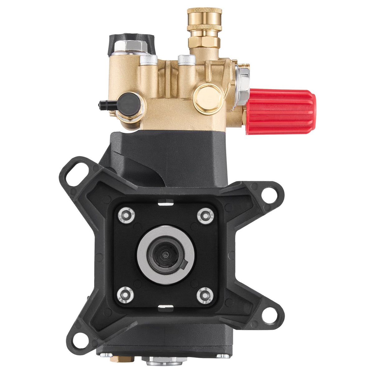 VEVOR Pressure Washer Pump, 1" Shaft Horizontal Triplex Plunger, 4000 PSI, 4.0GPM, Replacement Power Washer Pumps Kit with Hardware, Compatible with Simpson MorFlex 40224, 40225, 40226, Santoprene