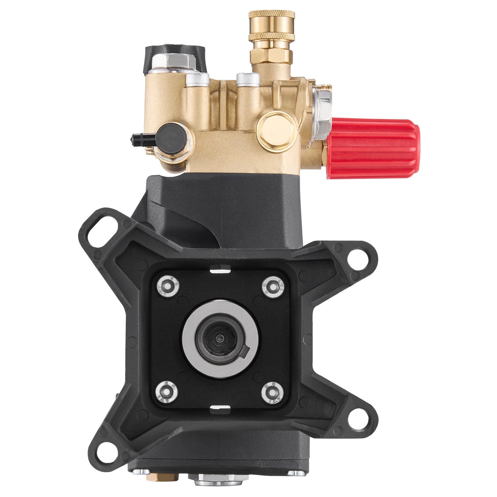 VEVOR Pressure Washer Pump, 1" Shaft Horizontal Triplex Plunger, 4000 PSI, 4.0GPM, Replacement Power Washer Pumps Kit with Hardware, Compatible with Simpson MorFlex 40224, 40225, 40226, Santoprene