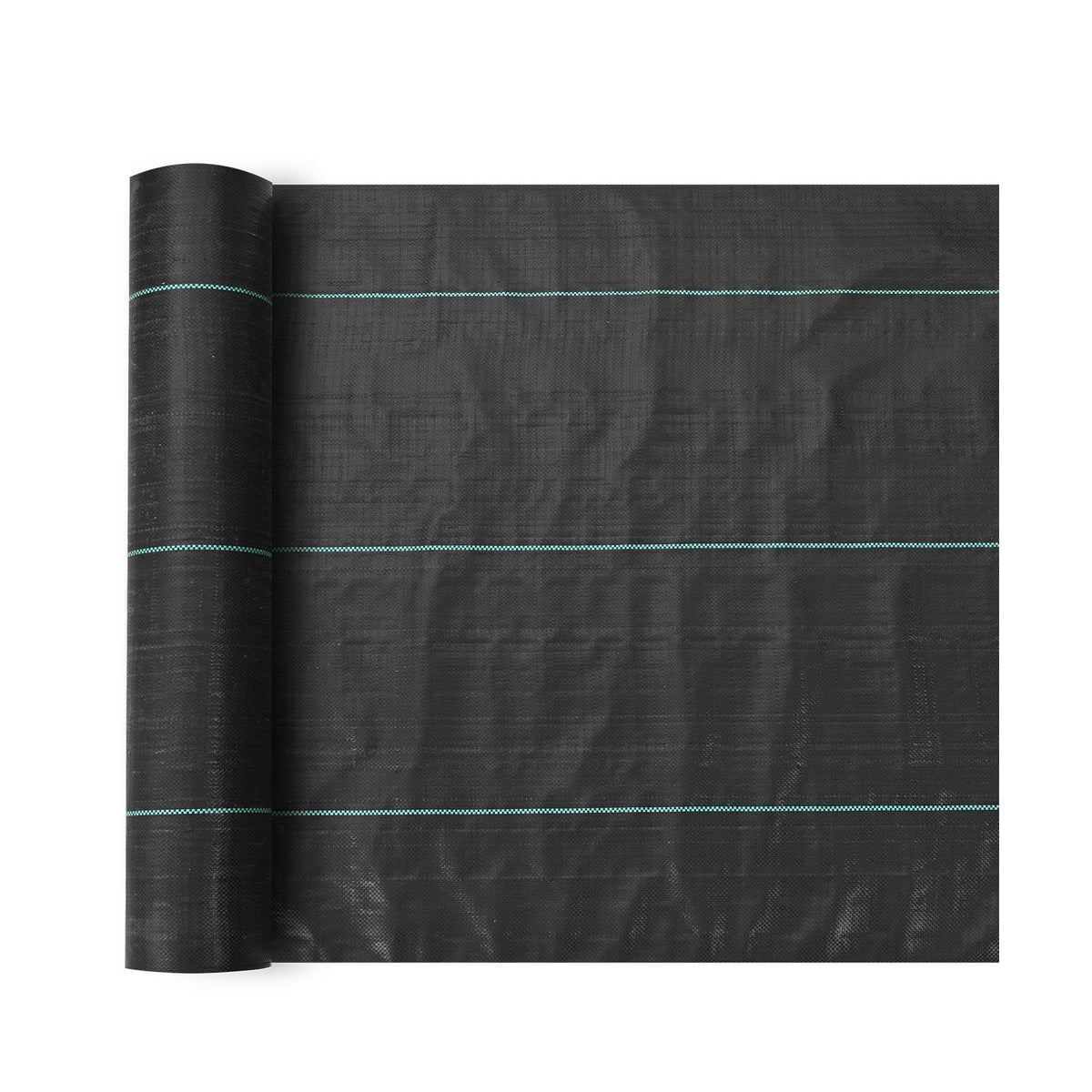 5FTx250FT Premium Heavy Duty Weed Barrier Landscape Fabric, 5OZ Woven Geotextile Fabric Under Gravel, High Permeability for Weed Blocker Weed Mat, Driveway Fabric, Weed Control Garden Cloth