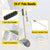 VEVOR Metal Detector Sand Scoop Metal Detecting Hunting Scoop w/ Steel Handle