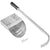 VEVOR Metal Detector Sand Scoop Metal Detecting Hunting Scoop w/ Steel Handle