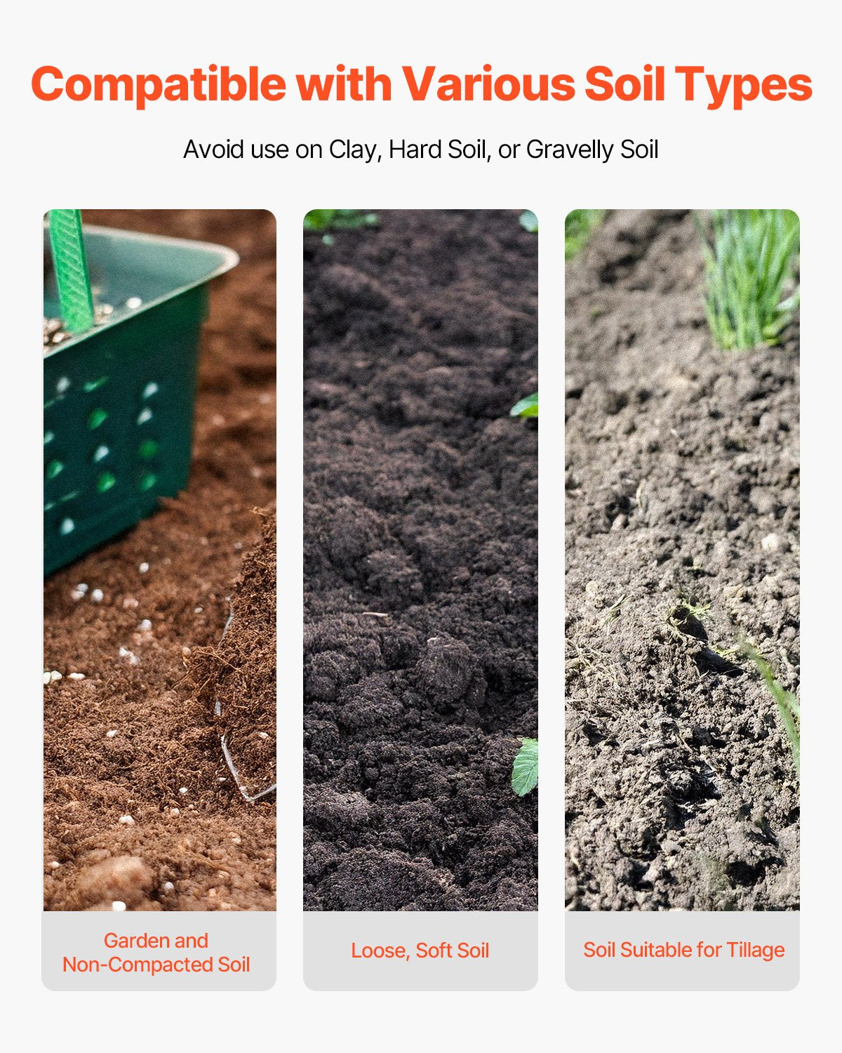 VEVOR Post Hole Digger, Heavy Duty Post Hole Digger with Carbon Steel Handle, Manual Hole Digger with Scale Markings and Metal Blade, Post Hole Digger Tool for Digging Gardening Outdoors, 1460 mm