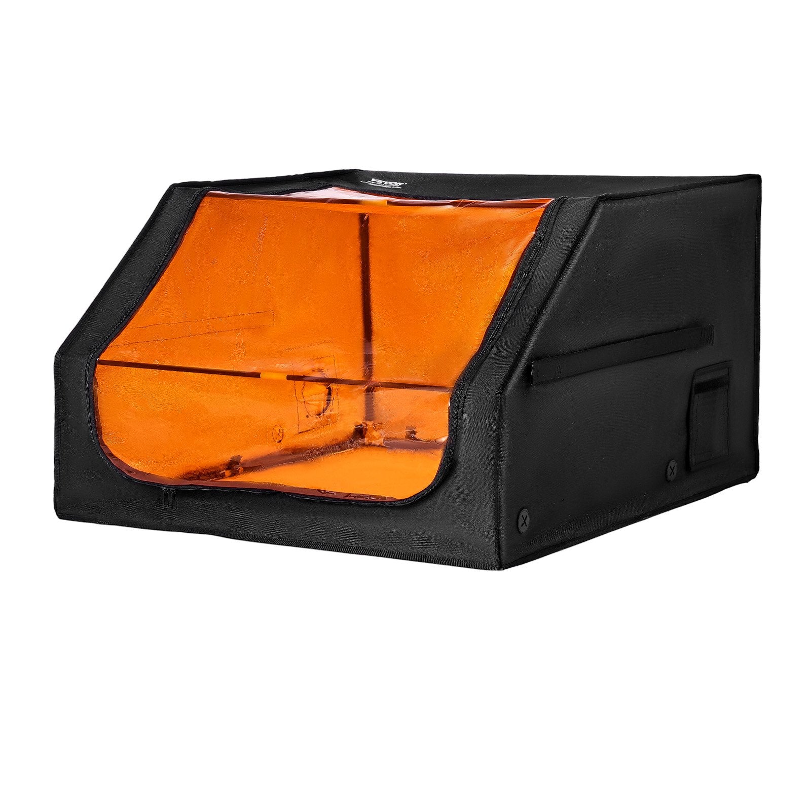 VEVOR Laser Engraver Enclosure, 800 x 800 x 500 mm, Flame Retardant and Fireproof Protective Cover, with Exhaust Fan and Pipe, Insulates Smoke, Noise and Eye Protection, Fits for Most Laser Engraver