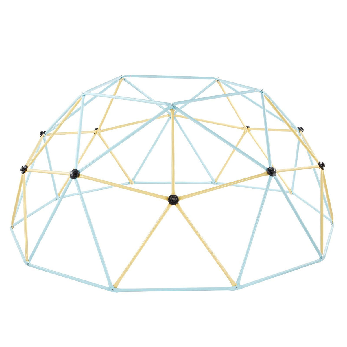 Climbing Dome, 305cm Geometric Dome Climber, 453kg Loading Jungle Gym Playground with 2 Basketballs &amp; Octopus Net, Easy-Assembly Outdoor Backyard Climbing Equipment for Kids 3 to 10 Years Old
