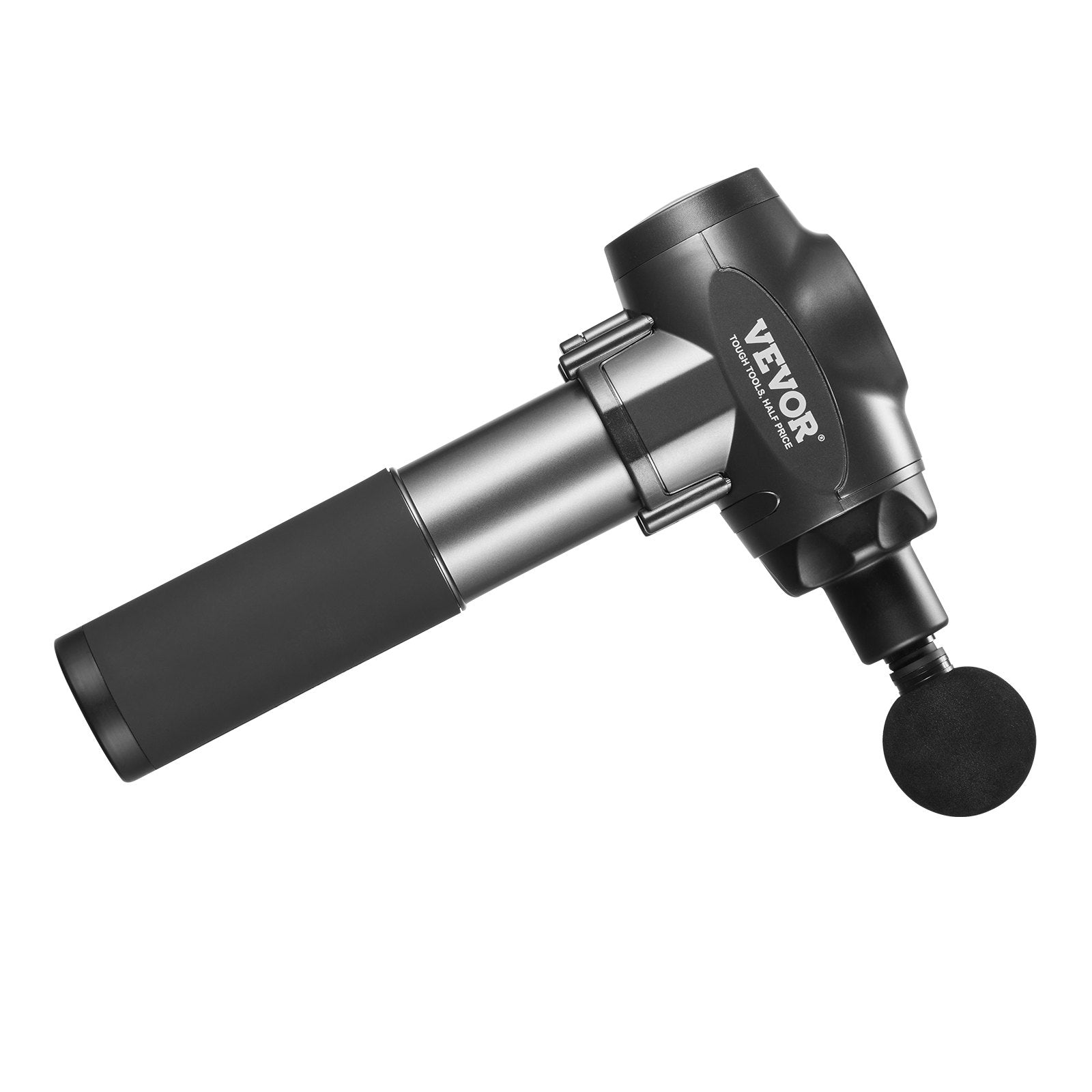 VEVOR Massage Gun Deep Tissue, Percussion Muscle Massager for Athletes - with 9 Speed Levels & 6 Massage Heads, 24V 2500mAh Batteries, Handheld Electric Massage Gun for Pain Relief, Muscle Relaxation