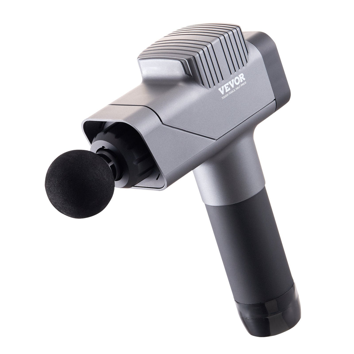 VEVOR Massage Gun Deep Tissue, Percussion Muscle Massager for Athletes - with 8 Speed Levels &amp; 6 Massage Heads, 16V 2500mAh Batteries, Handheld Electric Massage Gun for Pain Relief, Muscle Relaxation