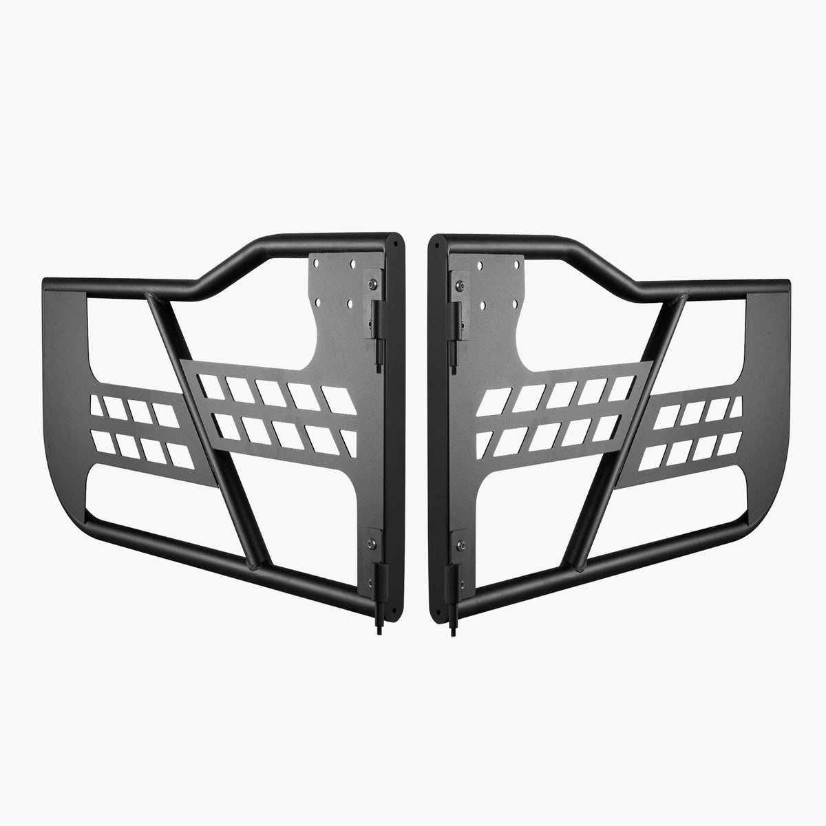 Jeep Tube Doors, 2-Door, Hunting Style Jeep Tubular Door with Heavy-Duty Hinges &amp; OE Latch, Jeep Doors with Rubber Pads &amp; Toughened Steel Tube, Fit for 2007-2018 Jeep Wrangler JK