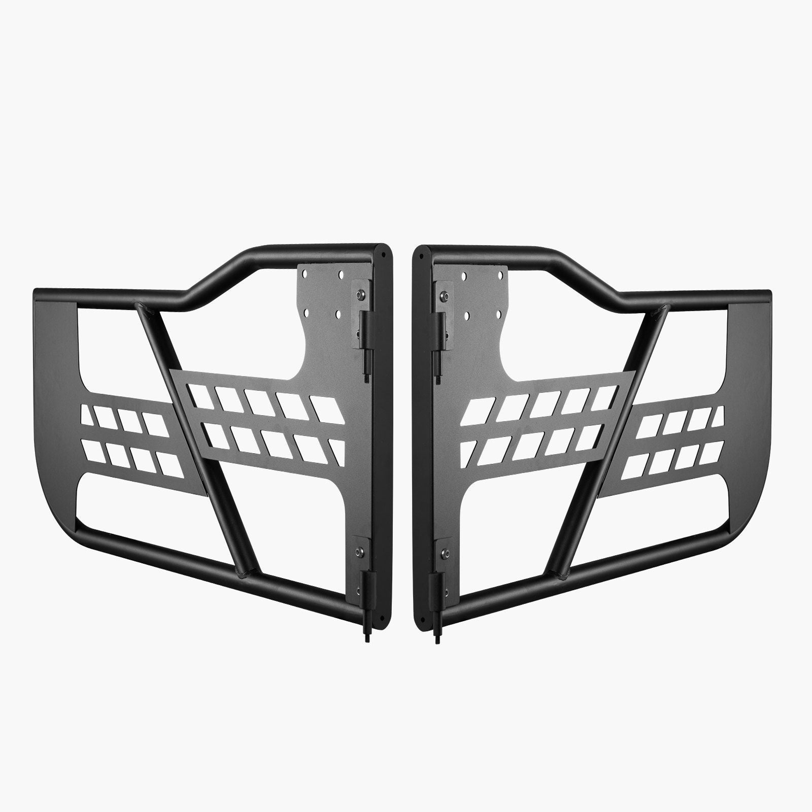 Jeep Tube Doors, 2-Door, Hunting Style Jeep Tubular Door with Heavy-Duty Hinges & OE Latch, Jeep Doors with Rubber Pads & Toughened Steel Tube, Fit for 2007-2018 Jeep Wrangler JK