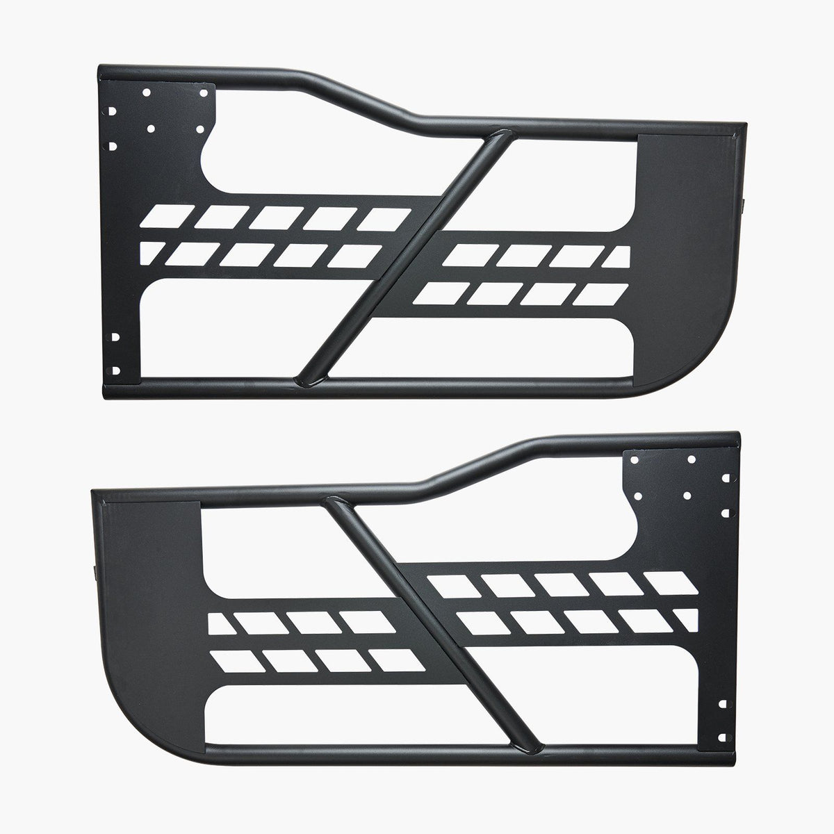 Jeep Tube Doors, 2-Door, Hunting Style Jeep Tubular Door with Heavy-Duty Hinges & OE Latch, Jeep Doors with Rubber Pads & Toughened Steel Tube, Fit for 2007-2018 Jeep Wrangler JK