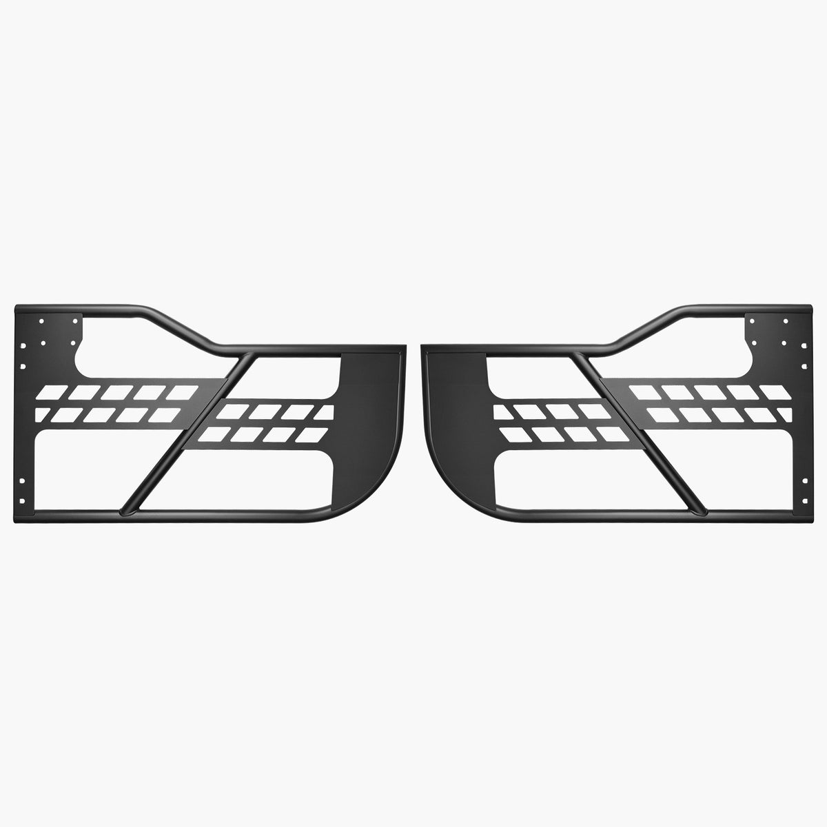 VEVOR Jeep Tube Doors, 2-Door, Hunting Style Jeep Tubular Door with Heavy-Duty Hinges & OE Latch, Jeep Doors with Rear View Mirrors, Fit for 2018-2024 Jeep Wrangler JL & 2020-2024 Jeep Gladiator JT