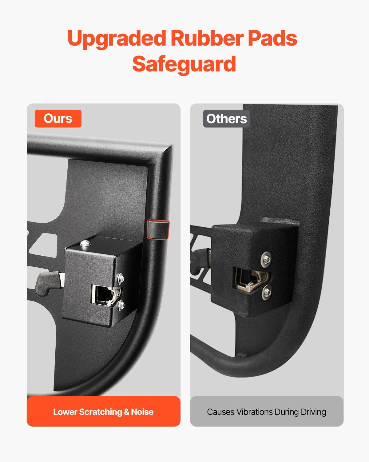 VEVOR Jeep Tube Doors, 4-Door, Hunting Style Jeep Tubular Door with Heavy-Duty Hinges & OE Latch, Jeep Doors with Rubber Pads, Fit for 2018-2024 Jeep Wrangler JL & 2020-2024 Jeep Gladiator JT