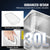 Vevor 30L Digital Ultrasonic Cleaners Cleaning Equipment Bath Tank w/Timer Heated