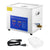 VEVOR Ultrasonic Cleaner 10L Jewelry Cleaning with Digital Timer Ultrasonic Cleaning Machine for Jewellery Rings Watches Eyeglasses Dentures Coins Metal Parts Commercial and Home Use Silver