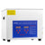 VEVOR Ultrasonic Cleaner 10L Jewelry Cleaning with Digital Timer Ultrasonic Cleaning Machine for Jewellery Rings Watches Eyeglasses Dentures Coins Metal Parts Commercial and Home Use Silver