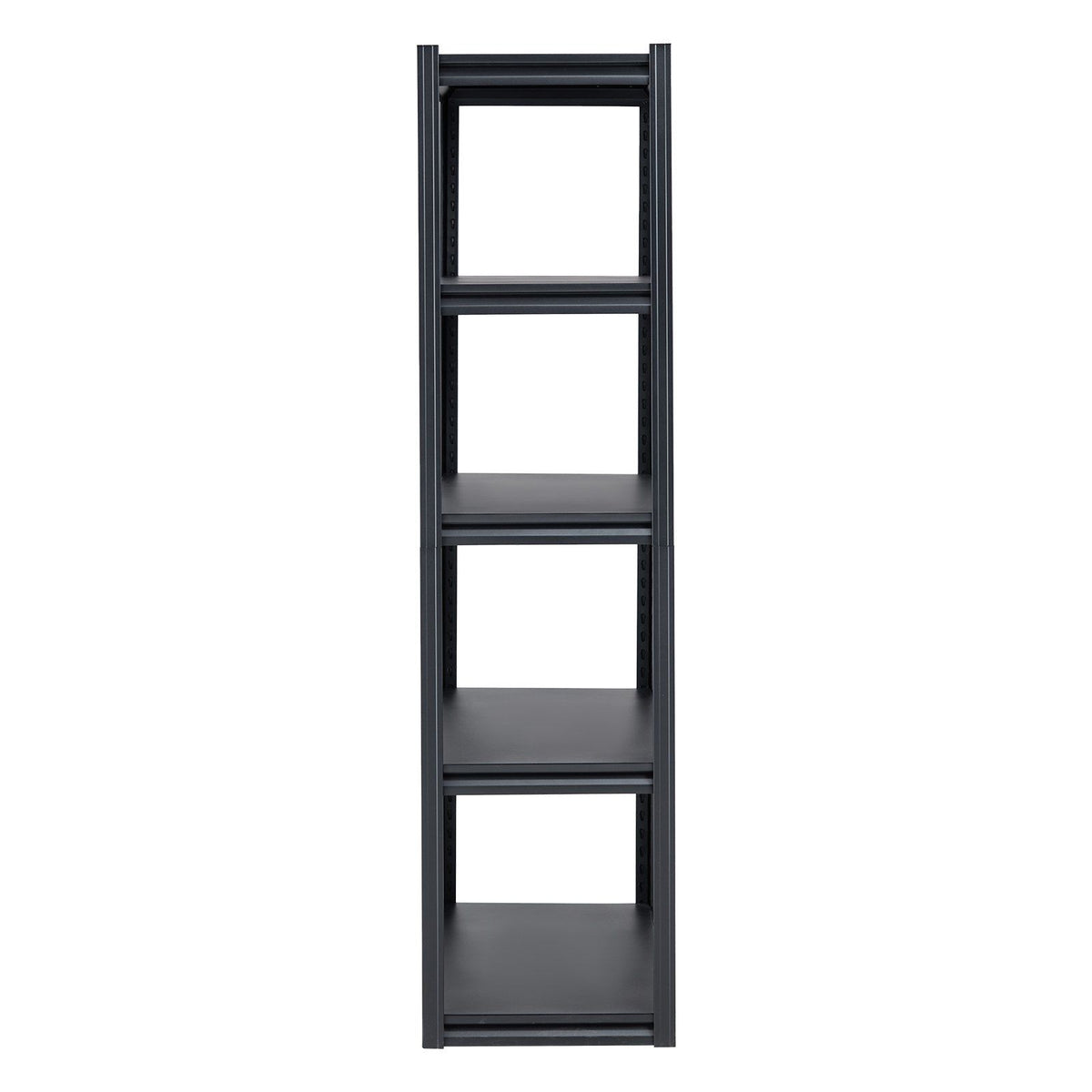 Storage Shelves, 2000 lbs, 5 Tier Garage Storage Shelving, 18" D x 40" W x 72" H Adjustable Metal Shelves for Garage Shelves Utility Rack Shelf, Ideal for Kitchen, Warehouse, Basement, Black