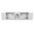 VEVOR Cat Litter Box Enclosure Wooden Litter Box Furniture Hidden 57.9" White