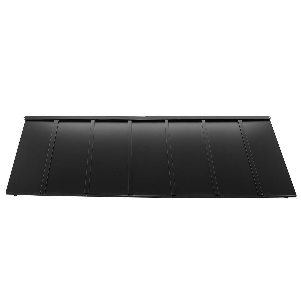 Fixed Metal Awning 2032 × 910 mm, Window Awning Door Canopy, Stable Triangle Steel Frame Exterior Awnings Rain, and Snow Sunlight Protection for Door Entrance, Windows, Porches, Balconies