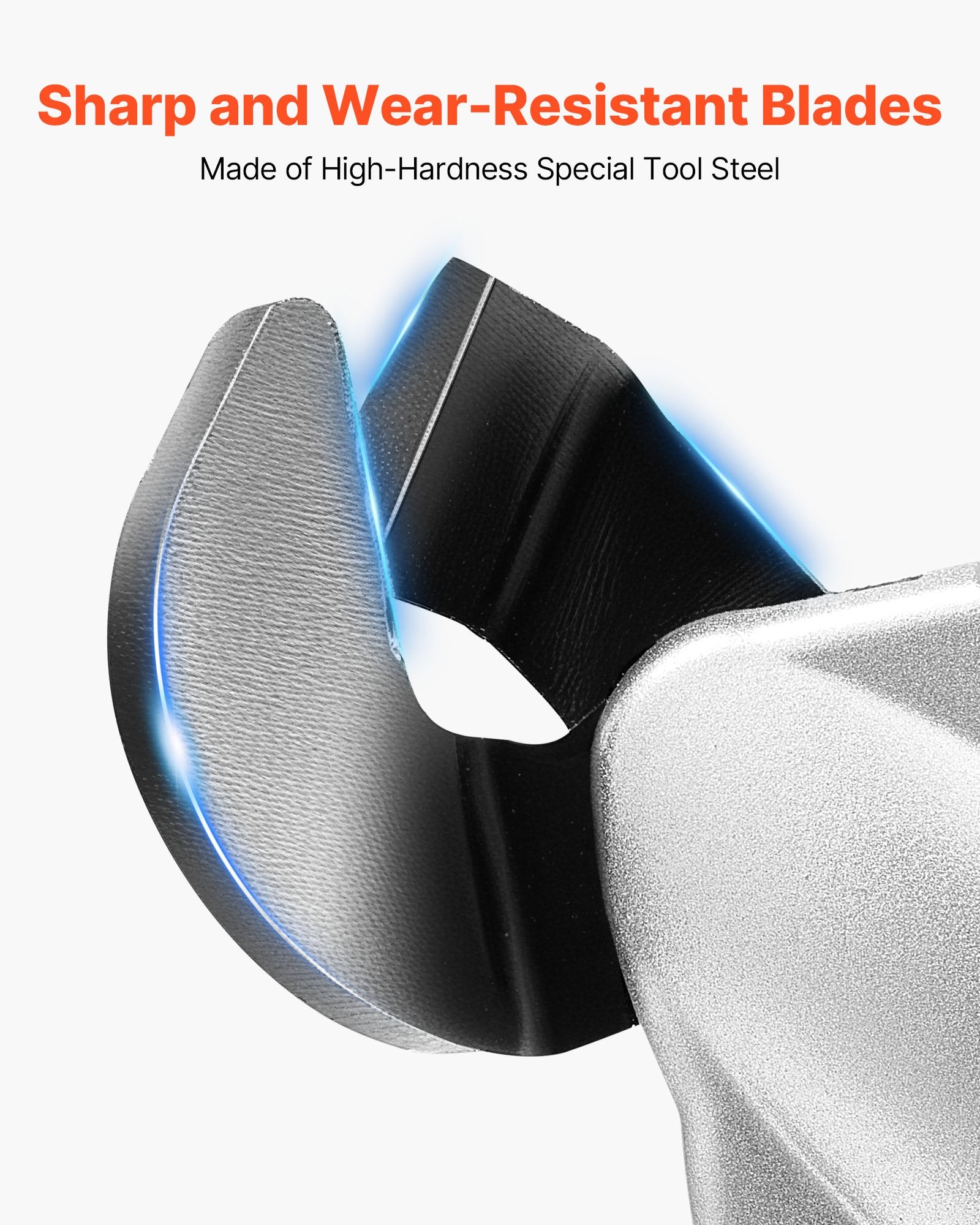 VEVOR Metal Shear/Cutter Drill Attachment, Sheet Metal Cutter with 360-Degree Pivoting Head, Sharp Blades,Ideal for 18 GA Galvanized Steel, 20 GA Stainless Steel, Aluminum Plate, Plastic, Cardboard