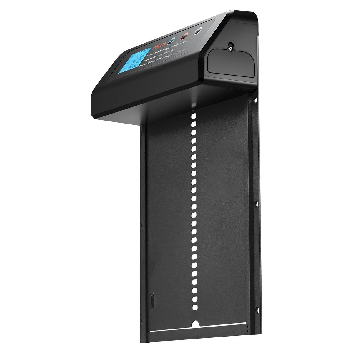 Automatic Chicken Coop Door, Battery Powered Chicken Coop Door with Timer &amp; Manual Setting, Anti-Pinch Security, Durable Aluminum Alloy, Auto Chick Run Gate Opener with Waterproof Sealing, Black