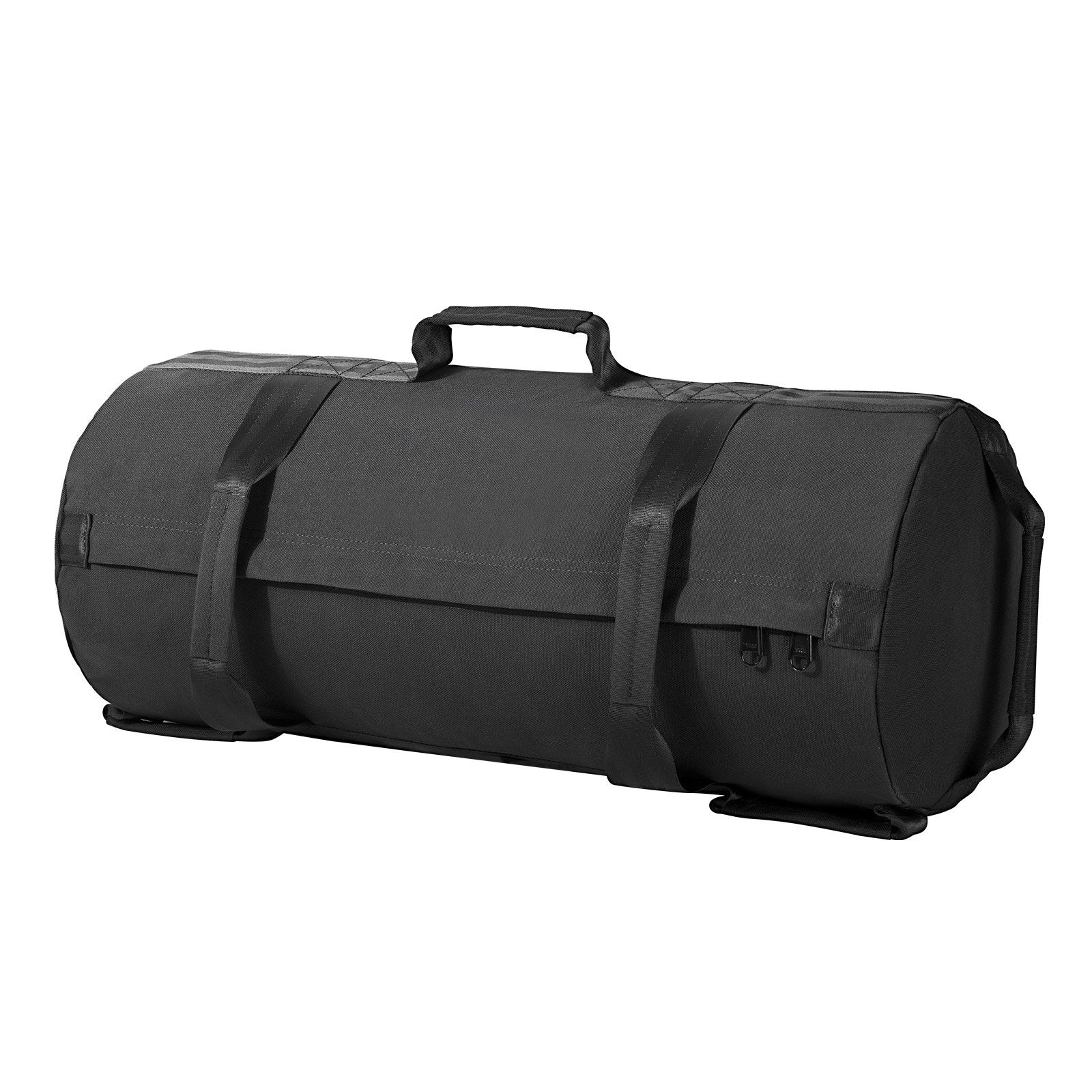 VEVOR Workout Sandbag, Heavy Duty Workout Power Bags with Handles, 11-34 kg Adjustable Slam Bag for Fitness Strength Weight Training Cross-Training, Home Gym Exercise, Black (Unfilled)