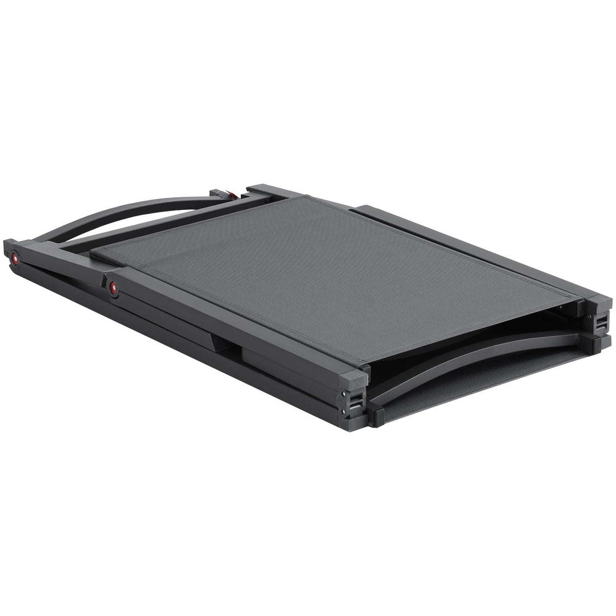 VEVOR Chaise Lounge Chair Outdoor, Aluminum Patio Lounge Chair with Adjustable 5-Position, Folding Pool Lounge Chair Recliner and Full Flat Tanning Chair for Patio, Beach, Pool, Dark Grey