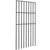 VEVOR Garden Fence, No Dig Fence 44(H)x33(L)cm Animal Barrier Fence, Underground Decorative Garden Fencing with 3.81 cm Spike Spacing, Metal Dog Fence for the Yard and Outdoor Patio, 28 Pack