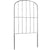 VEVOR Garden Fence, No Dig Fence 61 x 33 cm Animal Barrier Fence, Underground Decorative Garden Fencing with 5.08 cm Spike Spacing, Metal Dog Fence for the Yard and Outdoor Patio, 10 Pack