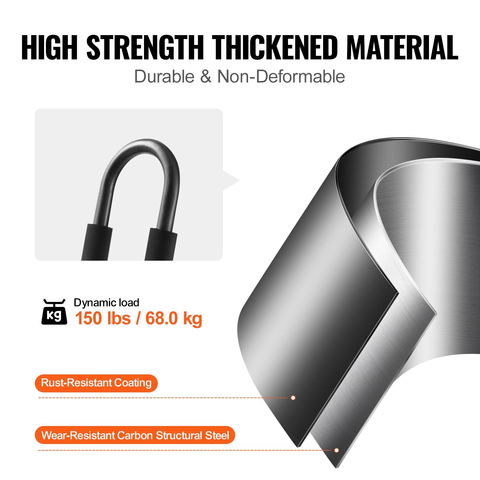 VEVOR Kayak Roof Rack 2 Pairs J-Bar, Soft Roof Rack, Top Mount Tie Down, Carrier for kayak, Surf Board, Canoe, SUP, Ski Board, Mount on Car, SUV, Truck, 2 Kayaks