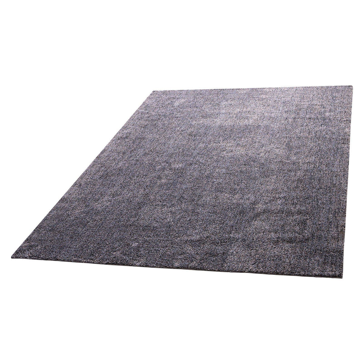 Indoor Plush Area Rugs, 2.44 x 3.05m Plush Carpet, Area Rugs Furry with Long Plushs Pile, Thick &amp; Durable High-Pile Rug for High-Traffic Areas, Non-Shedding &amp; Non-Slip Backing, Blue-Gray