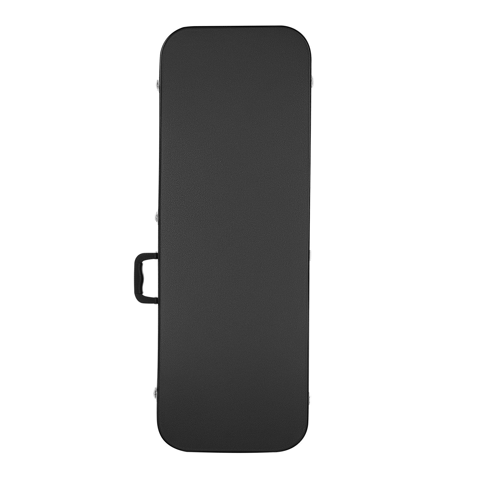 VEVOR Electric Guitar Hard Case, 1095 mm Rectangular Guitar Hard Case, With Lock Latch Keys Handle, PVC Padding Soft Lining Water-Resistant Hard Shell Guitar Cases, for 990 mm Electric Guitars, Black