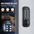 VEVOR Mechanical Keyless Entry Door Lock, 14 Digit Keypad, Water-proof Zinc Alloy, Outdoor Gate Door Locks Set with Surface-mounted Latch, Keypad and Knob, Easy to Install, for Garden, Garage, Yard