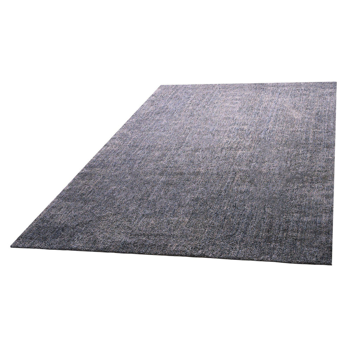 Indoor Plush Area Rugs, 2.74 x 3.66 m Plush Carpet, Area Rugs Furry with Long Plushs Pile, Thick &amp; Durable High-Pile Rug for High-Traffic Areas, Non-Shedding &amp; Non-Slip Backing, Blue-Gray