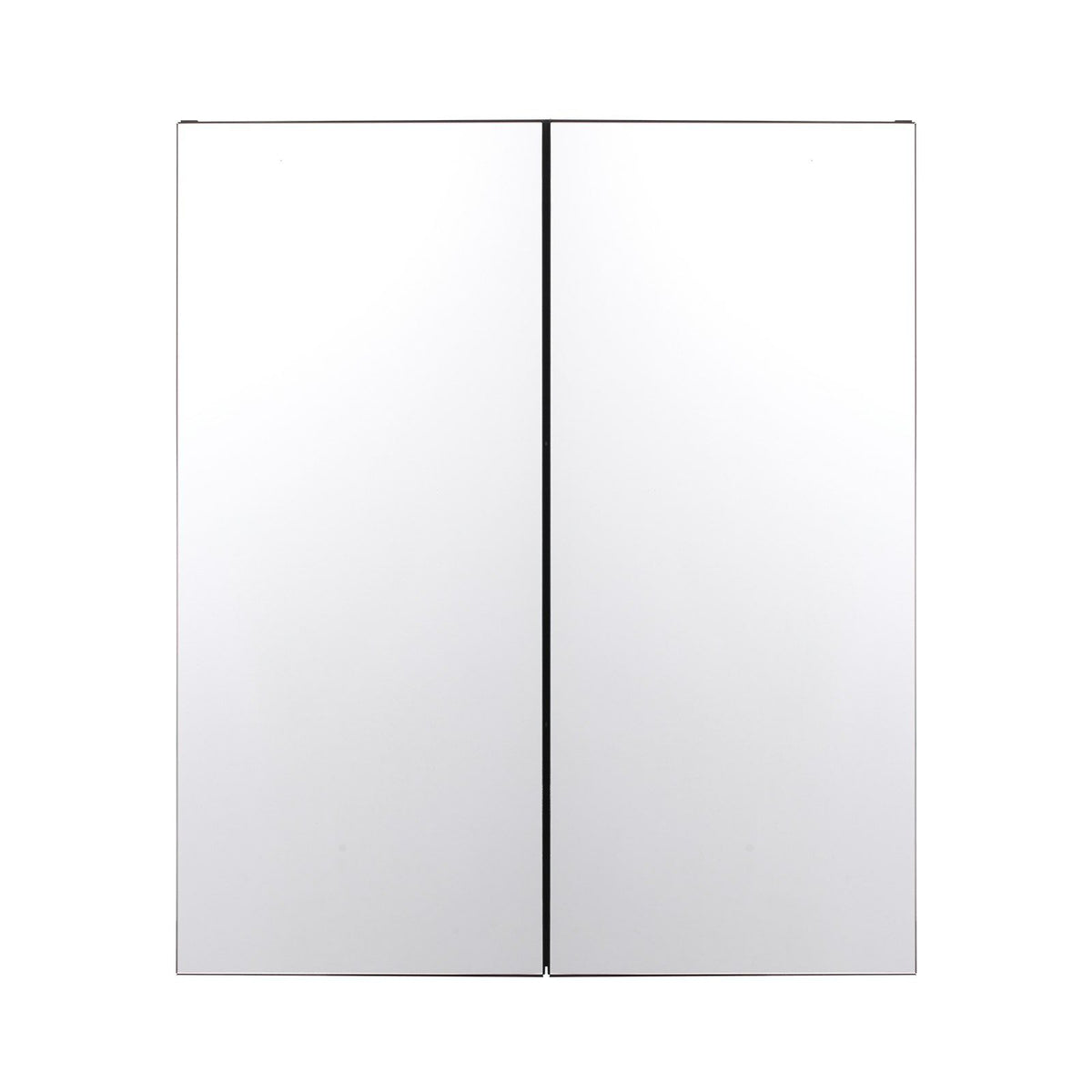 Medicine Cabinet, 26 x 30 inch, Medicine Cabinet for Bathroom with Mirror,  Aluminum Frame Bathroom Wall Cabinet, 2-layer Adjustable Shelves, Recessed & Wall-mounted Installation