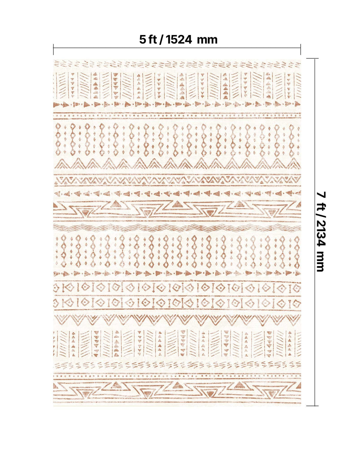 VEVOR Area Rug, 1524x2133.6mm Large Washable Rug, Non-Slip Tear-Resistant Soft Carpet, Pet & Child Friendly Modern Area Rugs, Indoor Mat for Bedroom, Office, Living Room, Kids Room, Entryway, Beige