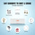 VEVOR Jewelry Cleaner Ultrasonic Machine, Ultrasonic Cleaner Machine 16oz (470ml) with 4 Timer Modes, Portable ultrasonic jewelry cleaner with Cleaning Basket for Eyeglasses, Watches, Dentures, Rings