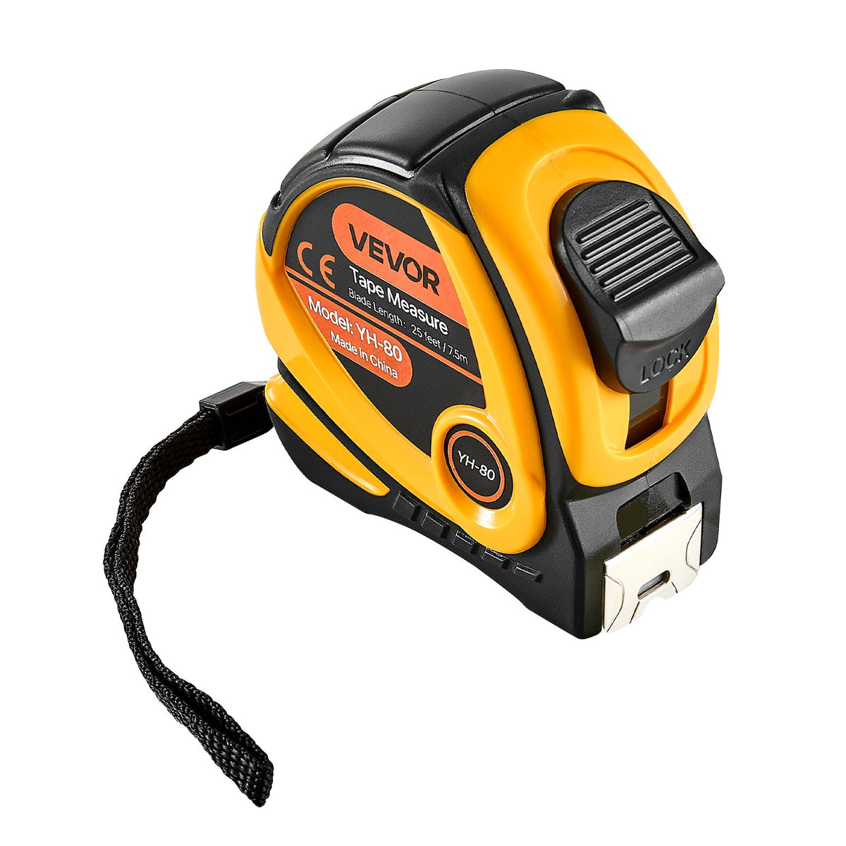 VEVOR Tape Measure 7620mm Retractable Imperial Metric for Decoration