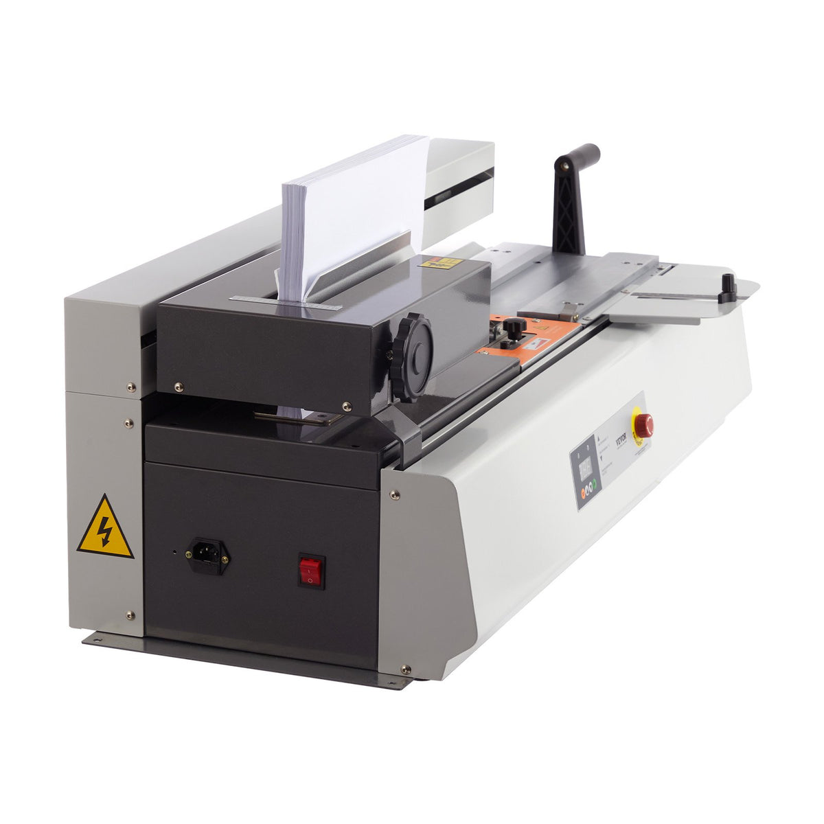 VEVOR Thermal Binding Machine, 400 Sheets Capacity Hot Glue Binding Machine, Thermal Book Binder 40mm Binding Thickness A3(Short Edge)/A4/A5 Document