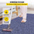 VEVOR Indoor Outdoor Rug Carpet Blue 6x23ft Area Rugs Runner for Patio Deck, 1.8x7m